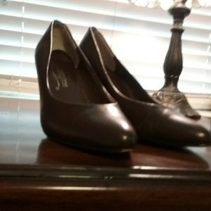 Brown heels
